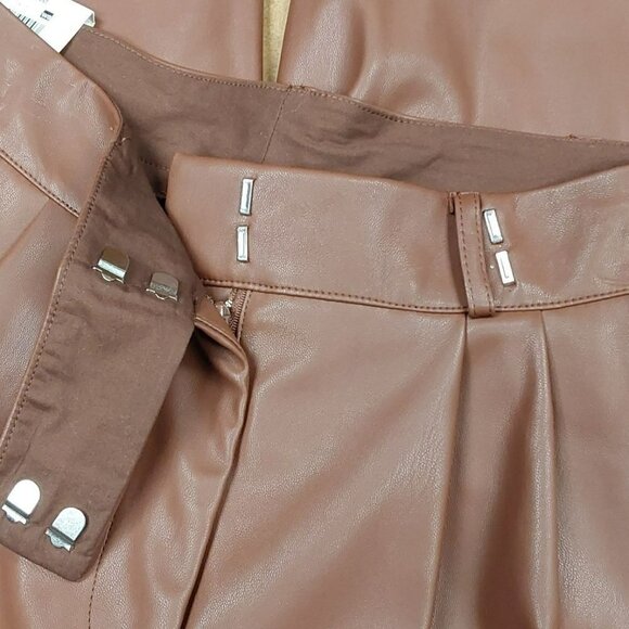 High-rise Faux Leather Pants | Ophelia Roe | 8 - Picture 10 of 10
